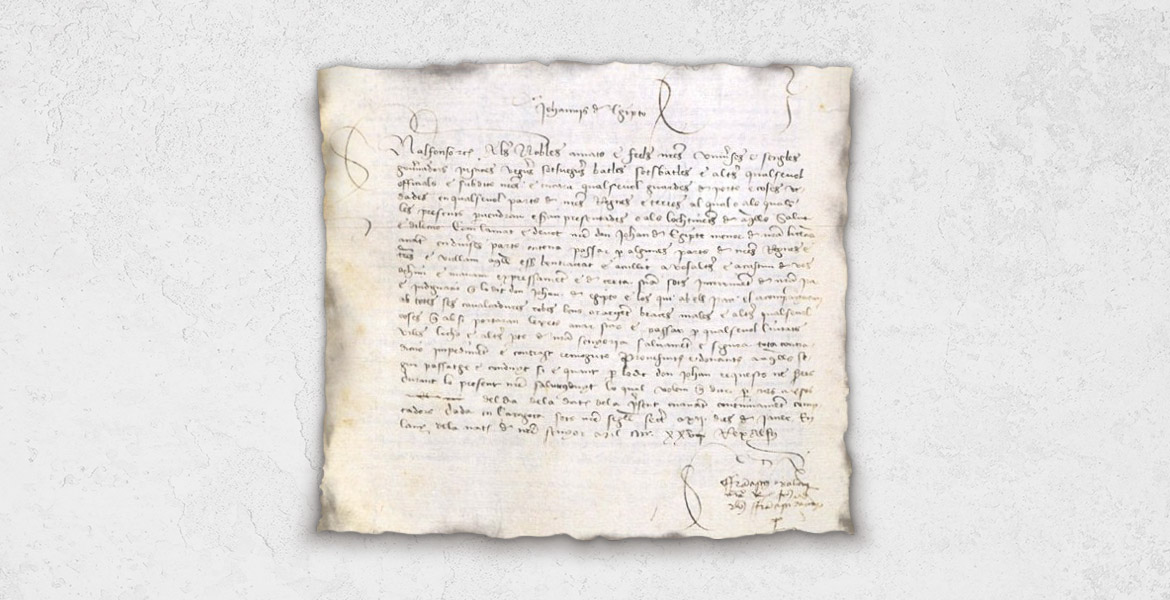 Història - Imatge dels Primers Documents