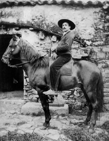 Fotografia - Gitano domador de cavalls.