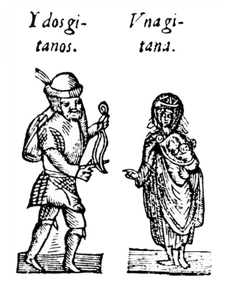 Iconografia més antiga dels gitanos - Comedia anomenada Aurèlia